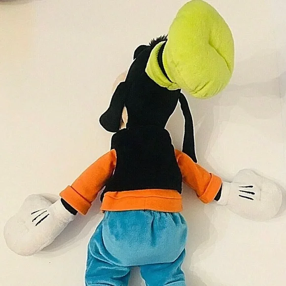 Disney Store Goofy Plush Stuffed Toy Classic Outfit Character Doll Hat 18” - Picture 7 of 16